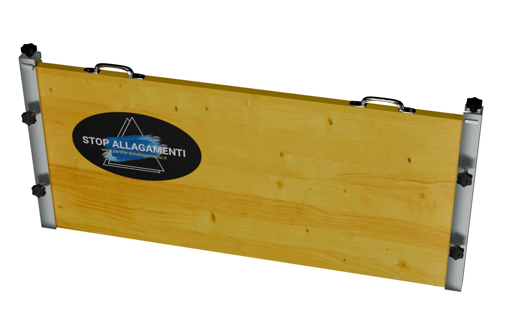 Kit per paratia antiallagamento fai da te estensibile
