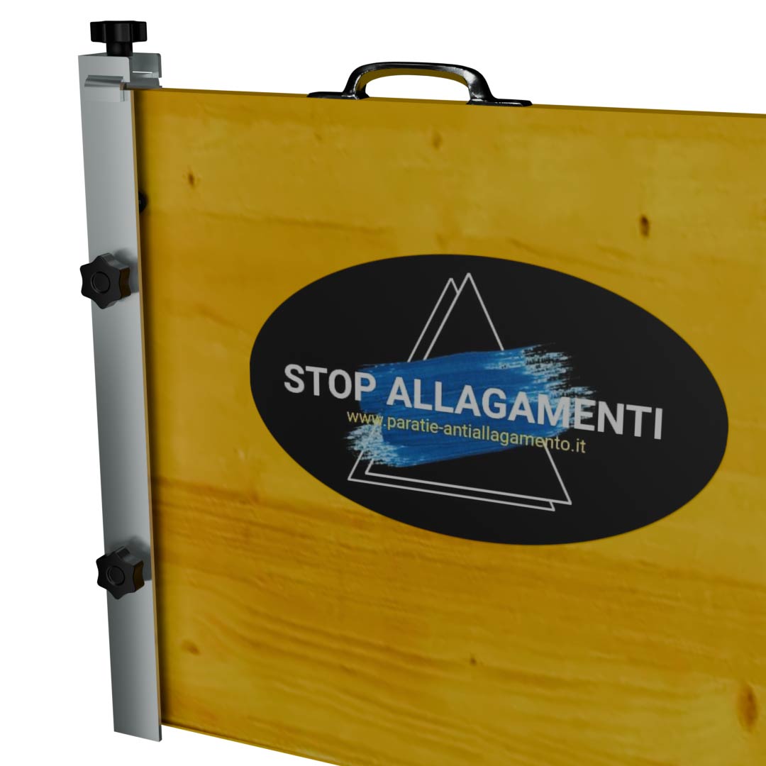 Kit per paratia antiallagamento fai da te estensibile